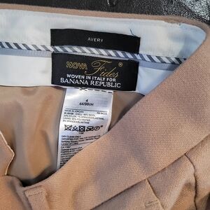 Banana Republic camel wool blend pants